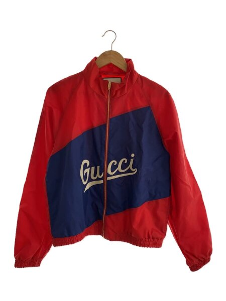 GUCCI(グッチ) / ボンバージャケット/48/ナイロン/RED/618900 | 古着の 