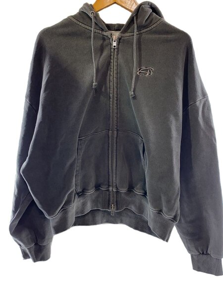 ADAMASTE ジップパーカー Lサイズ ADAMASTE(アダマスト) / ジップパーカー/L/コットン/GRY/AAWUF256001