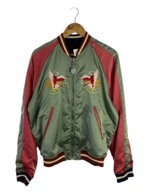 DIESELスカジャン DIESEL◇スカジャン/L/コットン/RED : セカンドストリートYahoo!店