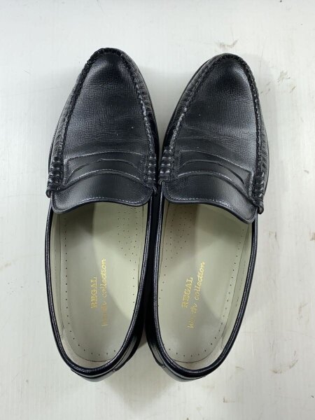 REGAL(リーガル) / モカシン/ローファー/26.5cm/BLK/V171 | 中古品の 