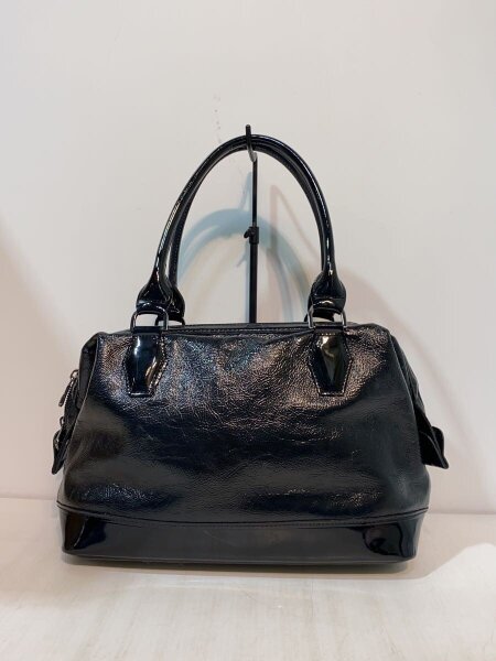 LONGCHAMP(ロンシャン) / ハンドバッグ/エナメル/BLK/17451758 