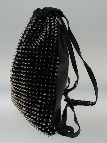 GIUSEPPE ZANOTTI DESIGN バックパック・リュック - 黒 【古着】【中古】 Giuseppe Zanotti(ジュゼッペザノッティ) / リュック/--/BLK | 中古品