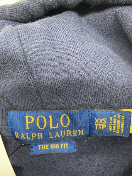 POLO RALPH LAUREN(ポロラルフローレン) / パーカー/XS/コットン/NVY
