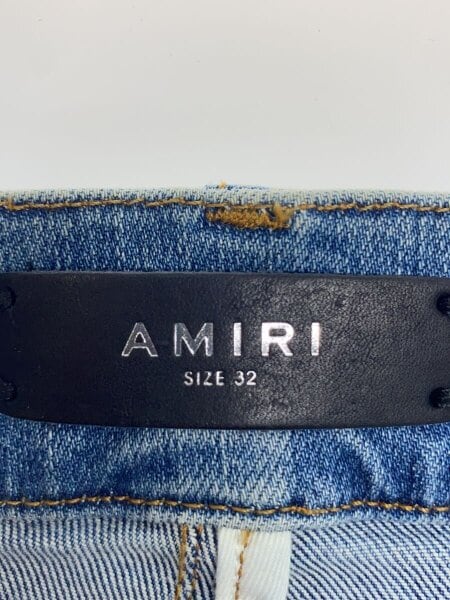 AMIRI(アミリ) / スキニーパンツ/32/コットン/BLU/無地/fomo1200SD 