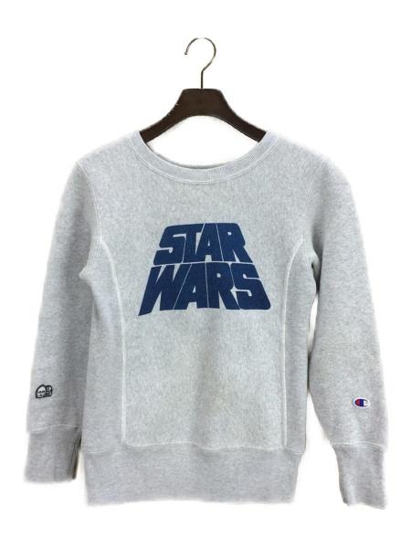 Champion チャンピオン Beams Boy ビームスボーイ Starwars スターウォーズ Beams Boy別注 Star Wars Edition スウェット Xs コットン Gry スターウォーズ セカンドストリート 衣類 家具 家電等の買取と販売ならセカンドストリート お問い合わせ番号