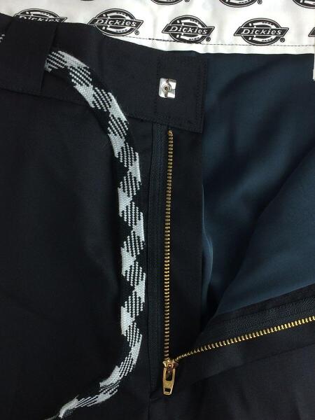 YSTRDY’S TMRRW × DICKIES × Loro Piana / ストレートパンツ/--/ウール/BLK/YT-P0151 YSTRDY'S TMRRW(イエスタデイズトゥモロウ) / YSTRDYS TMRRW×DICKIES