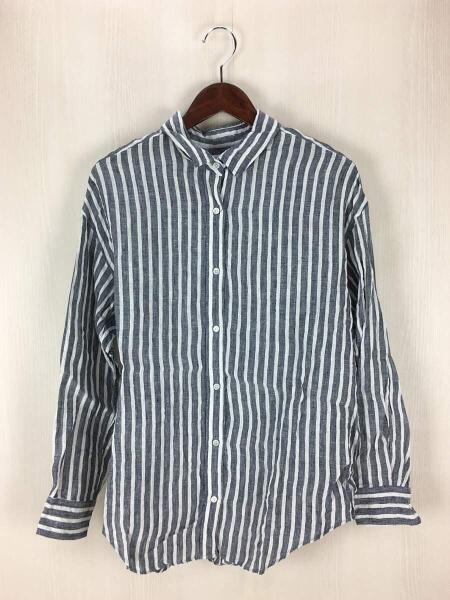 Plage(プラージュ) / 19SS/ストライプリネンシャツ/--/リネン/NVY 