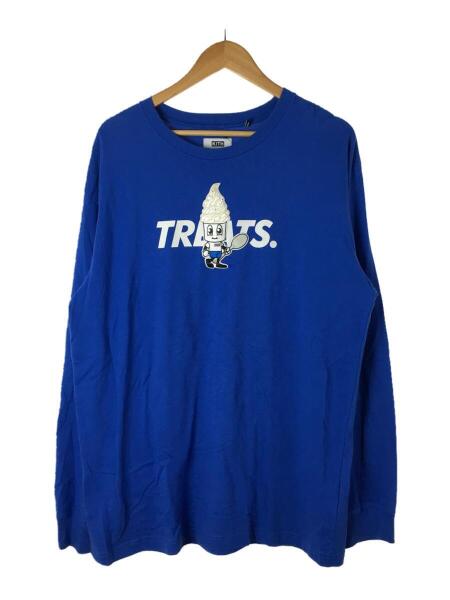 KITH(キス) / キス/長袖Tシャツ/XL/コットン/BLU/無地/Kith Treats 