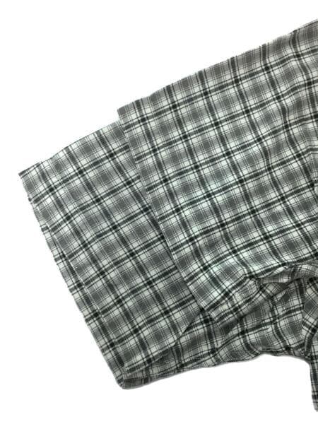 ズ*ー様 三つ星タグRRLダブルアールエル半袖レーヨンオンブレチェックシャツラル 90s RRL 三ツ星タグ オンブレチェック レーヨンシャツ ダブル