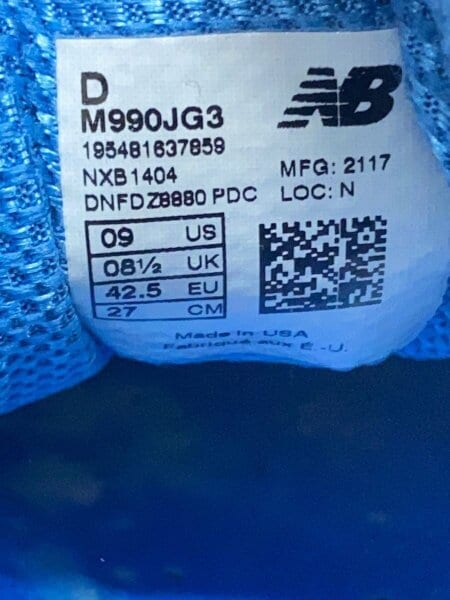 NEW BALANCE(ニューバランス) / M990/マルチカラー/27cm/マルチカラー