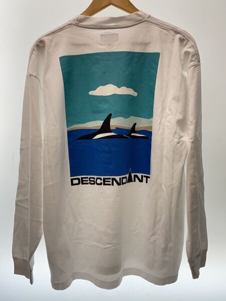 DESCENDANT(ディセンダント) / 長袖Tシャツ/2/コットン/WHT | 古着の 