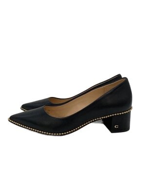 COACH(コーチ) / パンプス/US7.5/BLK/ヴァレリースリングバック | 中古