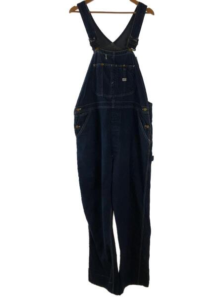 60年〜70年代JELT DENIM使用 Lee ビンテージオーバーオール 1960s-70s【Lee】JELT DENIMオーバーオール 実寸w36 - 古着屋HamburgCafe