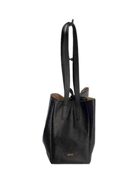 ch!iii(チー) / ソフトシュリンクトートバッグ/レザー/BLK/黒 | 中古品 