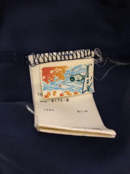 BRUNABOINNE(ブルーナボイン) / 半袖Tシャツ/8175/M/シルク/BLU BRUNABOINNE(ブルーナボイン) / 半袖Tシャツ/8175/M/シルク/BLU