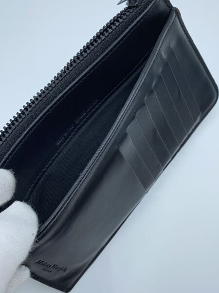 Maison Margiela(メゾンマルジェラ) / 長財布/レザー/BLK/無地/メンズ