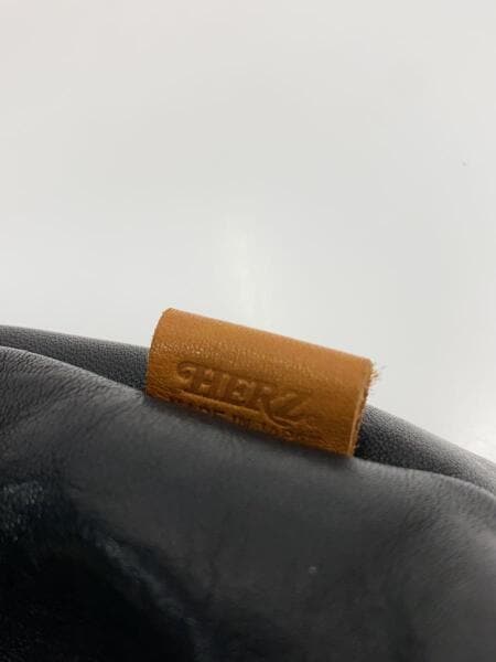 HERZ(ヘルツ) / 大工さんの腰袋的 ベルトポーチ/レザー/BLK/無地