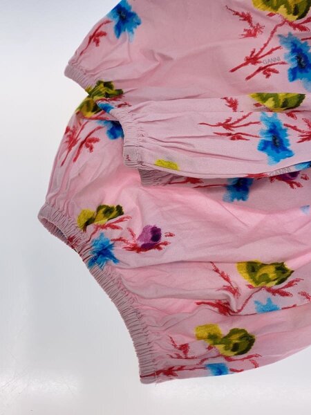 GANNI(ガニー) / Printed Cotton Smock Blouse/34/コットン/PNK/花柄 