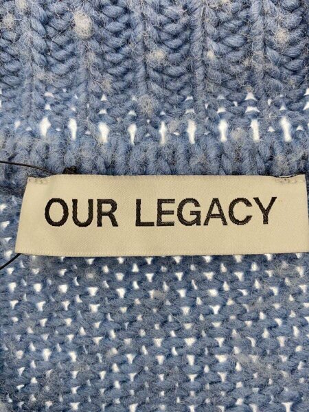 OUR LEGACY(アワーレガシー) / 22AW/BIG CARDIGAN/48/ウール/ブルー 