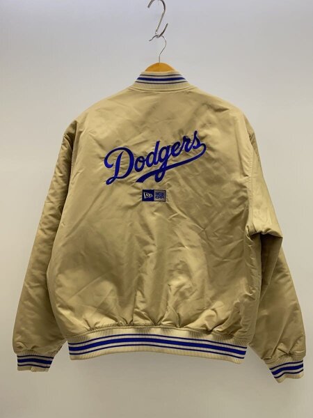 NEW ERA(ニューエラ) / ナイロンジャケット/XL/ナイロン/ベージュ/MLB 