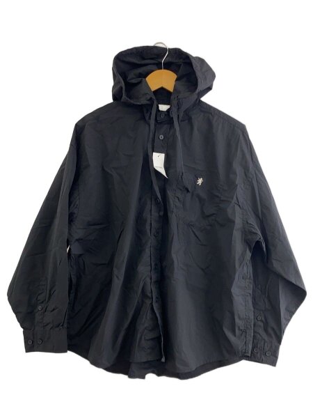 レディース 【定価18,480円】美品Gymphlexナイロン 2WAYシャツジャケット黒