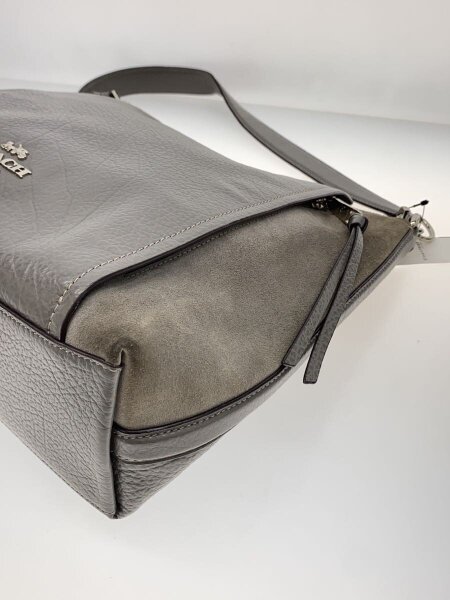 COACH(コーチ) / ハンドバッグ/レザー/GRY/無地/F79995 | 中古品の販売