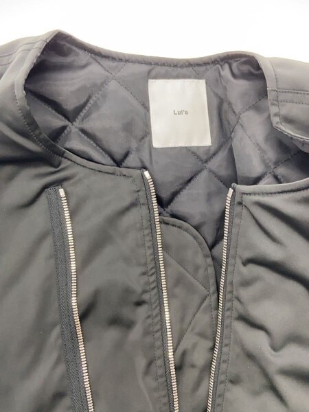 LUI'S(ルイス) / フライトジャケット/FREE/ポリエステル/BLK