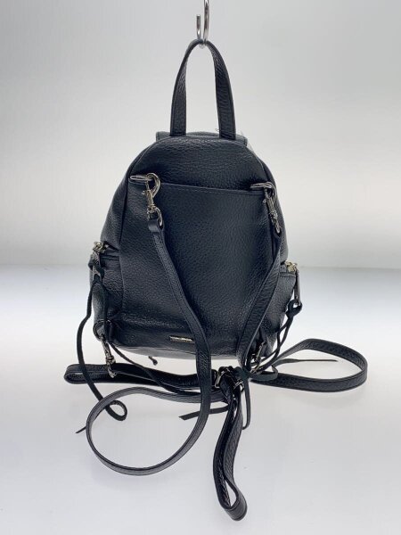 REBECCA MINKOFF(レベッカミンコフ) / リュック/レザー/BLK | 中古品の 