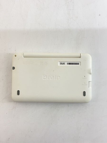 SHARP(シャープ) / 電子辞書 Brain PW-SH7-W [ホワイト系] | 中古品の 