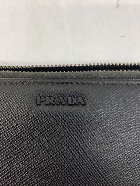 PRADA(プラダ) / 長サイフ/牛革/BLK/無地/レディース | 中古品の販売