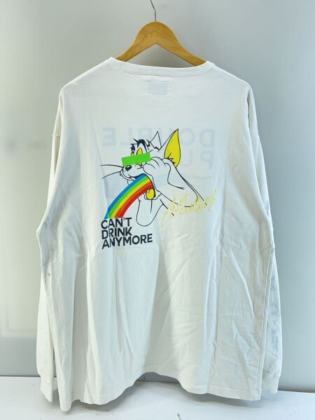 TAIN DOUBLE PUSH(タインダブルプッシュ) / 長袖Tシャツ/L/コットン 