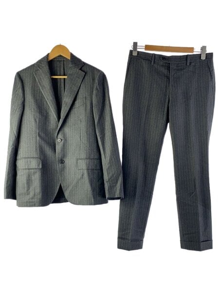 LARDINI(ラルディーニ) / セットアップ/46/ウール/GRY/ストライプ 