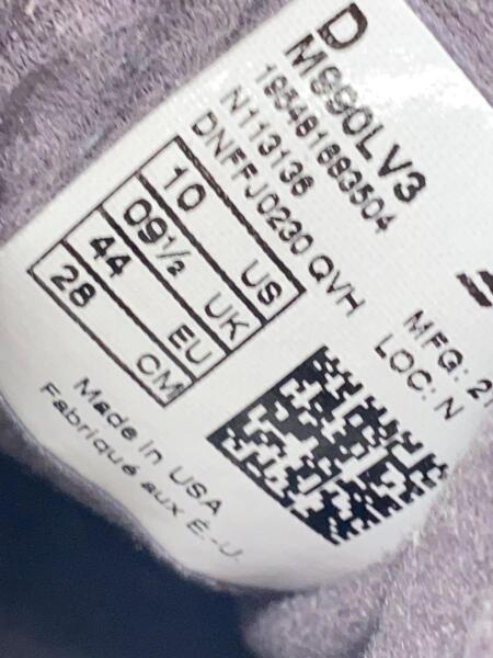 NEW BALANCE(ニューバランス) / M990/グレー/28cm/GRY/スウェード/Made