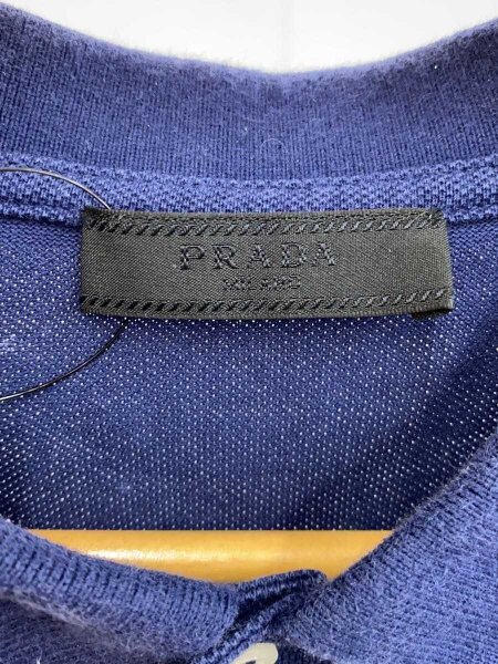 PRADA(プラダ) / ポロシャツ/XL/コットン/NVY/SJJ887 R122 322 | 古着