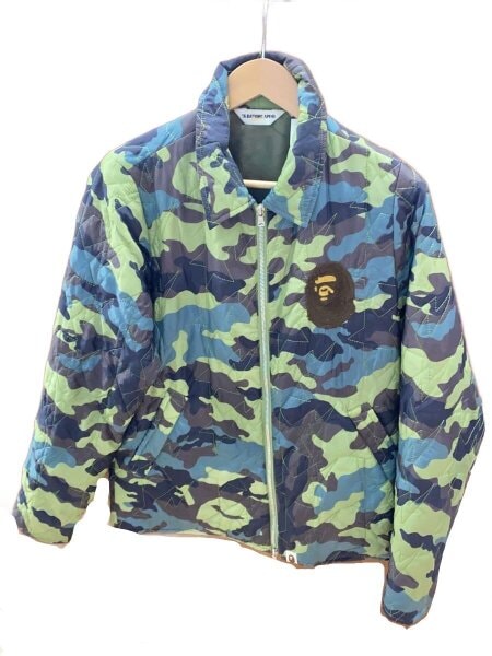 A BATHING APE(アベイシングエイプ) / キルティングジャケット/M 