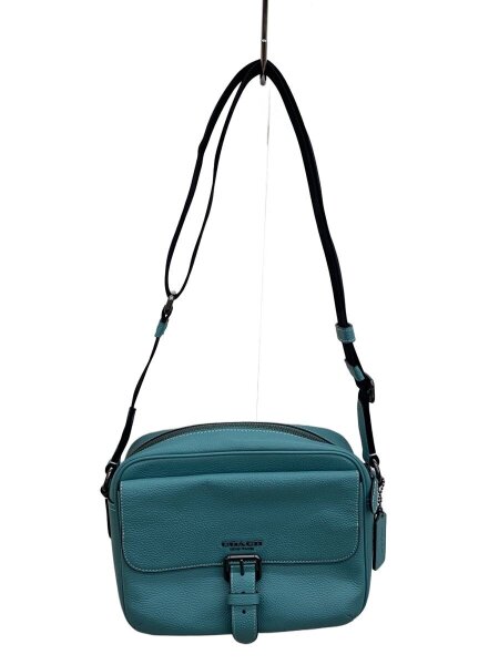 COACH(コーチ) / ハドソン/ショルダーバッグ/レザー/BLU/無地/C5399 