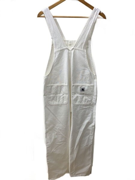 Carhartt(カーハート) / オーバーオール/S/コットン/WHT/無地/90075.24