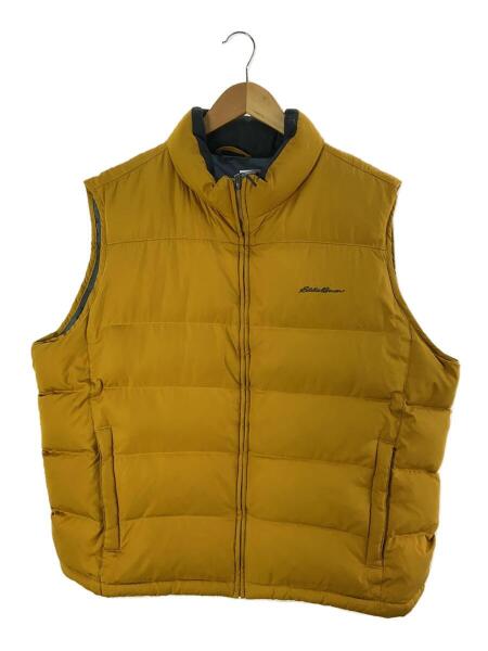 EDDIE BAUER(エディーバウアー) / ダウンベスト/XL/ポリエステル/YLW 