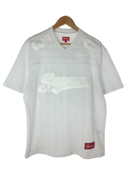 Supreme(シュプリーム) / 21SS/Mesh Stripe Football Jersey/Tシャツ/L 