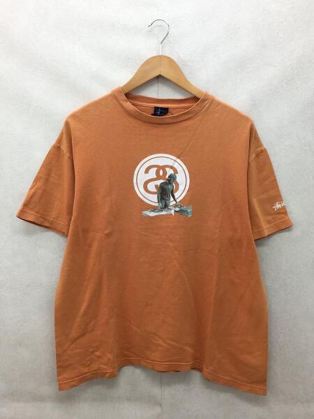 STUSSY(ステューシー) / 90-00s/紺タグ/メキシコ製/DJ TEE/Tシャツ/L 