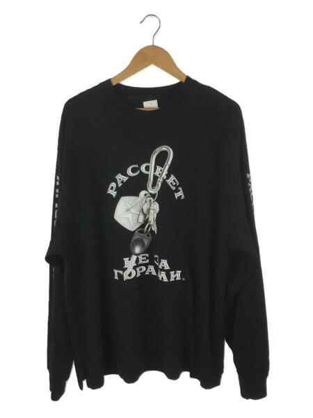 RASSVET(PACCBET)(ラスベート) / 長袖Tシャツ/XL/コットン/BLK/RASSVET 