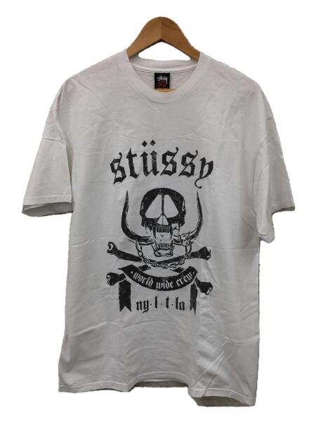 STUSSY(ステューシー) / Tシャツ/XL/コットン/WHT/プリント/2010年頃 