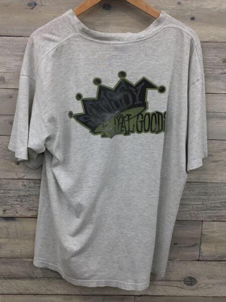 STUSSY(ステューシー) / Tシャツ/XL/コットン/GRY/ROYAL GOODS 