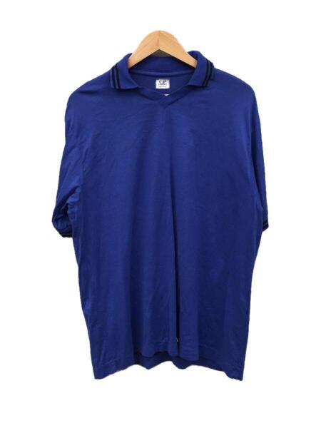 C.P.COMPANY(シーピーカンパニー) / Tシャツ/M/コットン/BLU/襟付き 