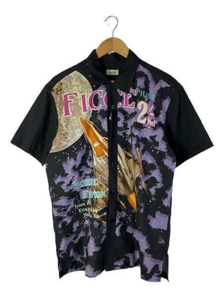 ficce(フィッチェ) / 半袖シャツ/--/ポリエステル/BLK/柄シャツ 