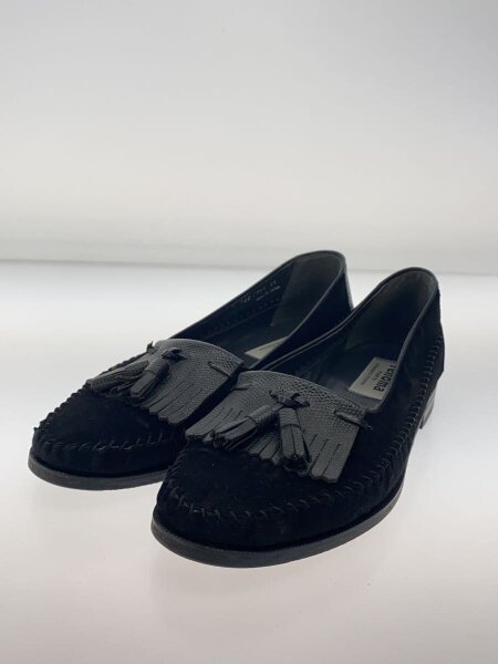 renoma 黒 スエード ローファー 25.5cm renoma レノマ メンズスエードローファー 7787 ブラック 25 1⁄2