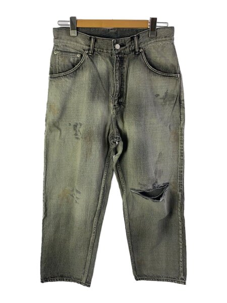 ANCELLM(アンセルム) / SELVEDGE TAPERED 5P BLACK DENIM PANTS/2 