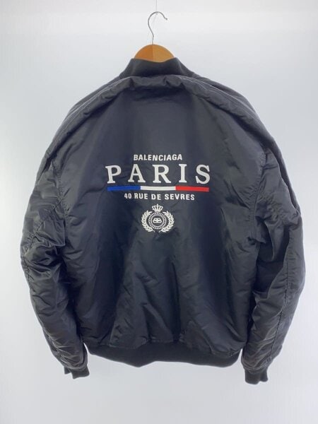 BALENCIAGA(バレンシアガ) / 19AW/Paris Logo Bomber Jacket/MA-1 