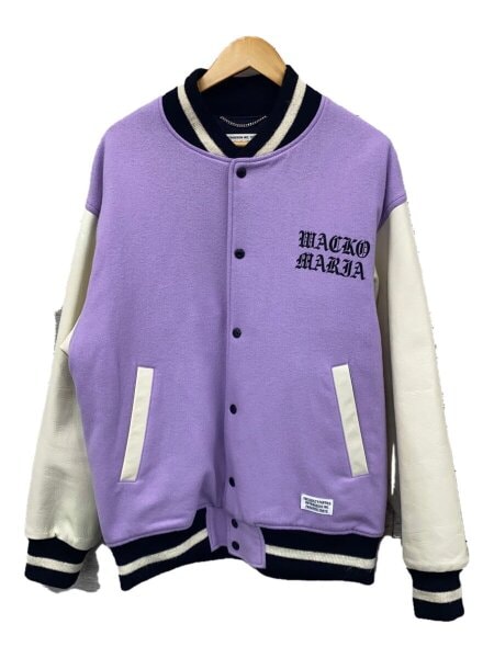 WACKO MARIA(ワコマリア) / 22FW/LEATHER VARSITY JACKET/スタジャン/M 
