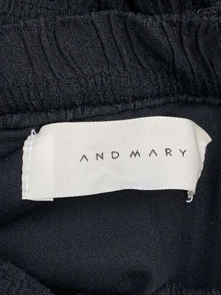 ANDMARY(アンドマリー) / ノースリーブワンピース/S/ポリエステル/BLK 